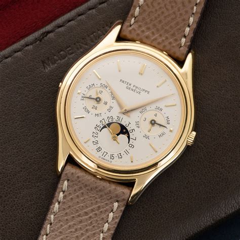 patek philippe 3940 first series|Patek Philippe blue dial.